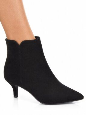 Journee Collection Comfort Foam Isobel Ankle Booties Black US Size 9